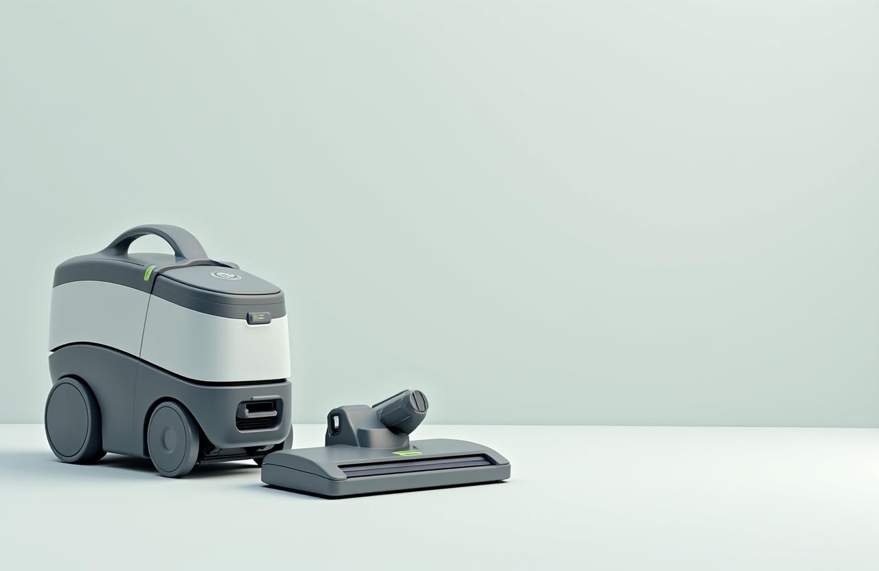 Équipement moderne pour un nettoyage éco-efficace et une faible consommation d'eau